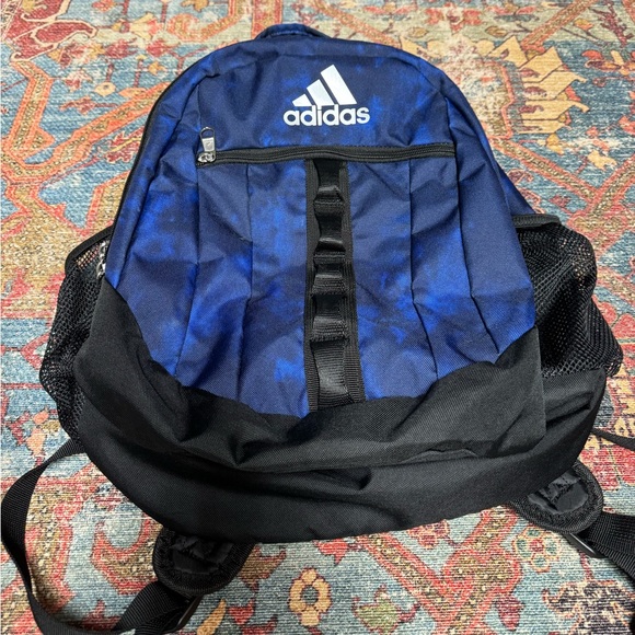 Adidas Stratton Blue/Black Backpack - Picture 10 of 10
